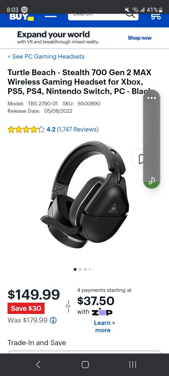 Headphones For Xbox Ps Etc