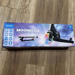 Jetson - Moonbeam Kids Light-Up Kick Scooter - Black