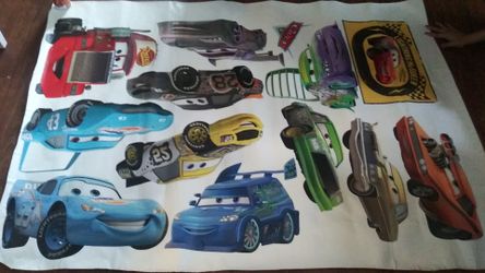 Disney Cars Sticker Decals $28 OBO