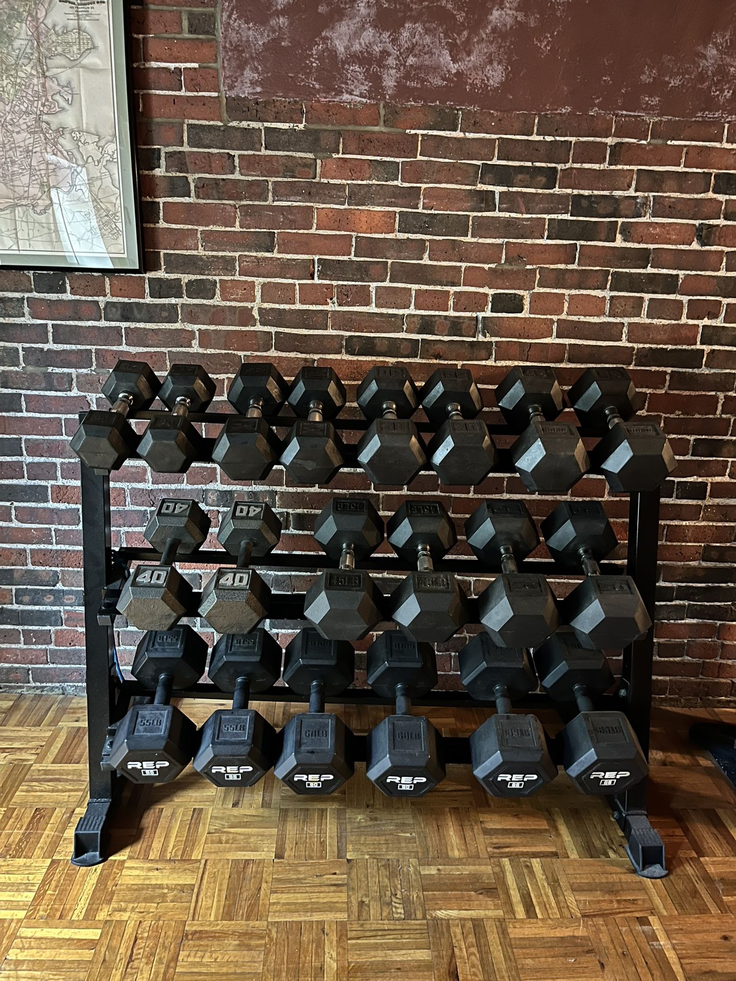 Complete Dumbbell Set (20-65 Lbs) Plus Stand