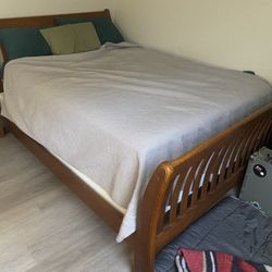 Wooden Queen Size Bed frame