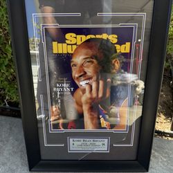 Kobe Bryant Framed Picture