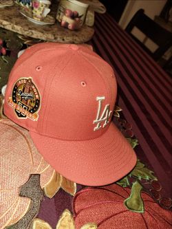 LA Dodgers Fitted Hat with Side Patch