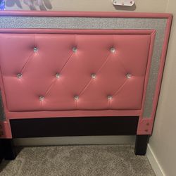 Pink Bed Frame Twin Bed 