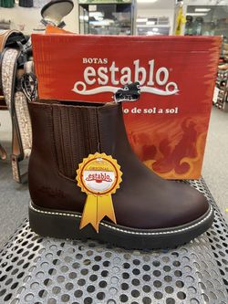 Nuevos Botines De Piel Para Trabajar Marca Establo