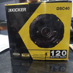 Kicker 4 Inches 120 Watts
