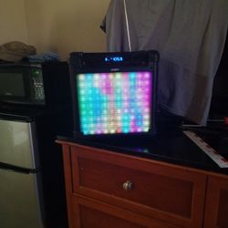 Ion Combo Light Show And Bluetooth Speaker Am & FM Radio Guitar Amp Etc