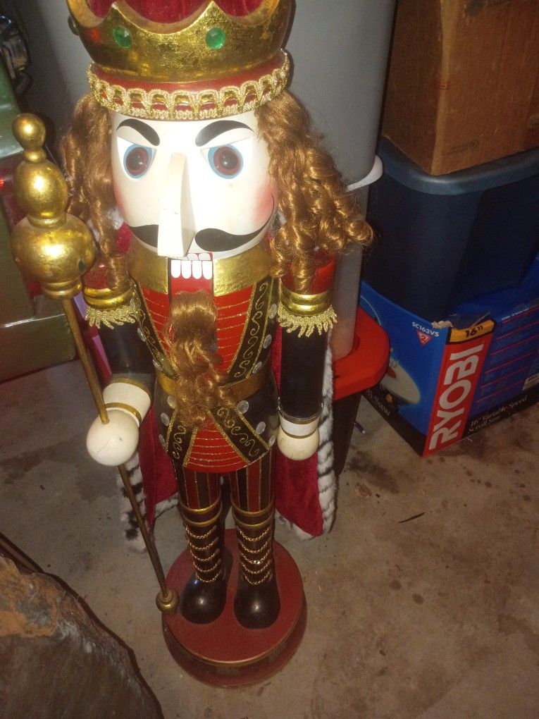 Drummer Boy Christmas Decorations...Hand Made Real Wood
