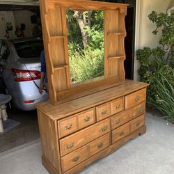 FREE-Dresser With Mirror
