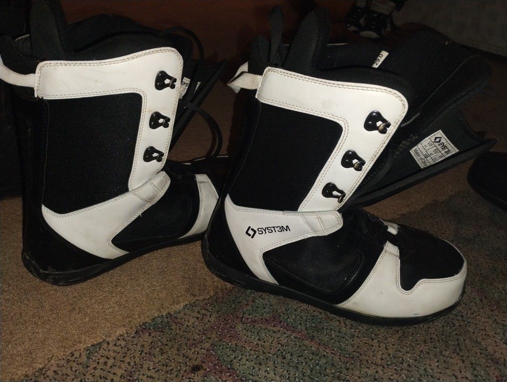 Lasso And System Snowboarding Shoes And Boards