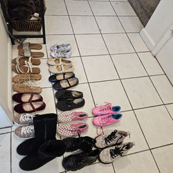 Zapatos de niña talla 13 y 1