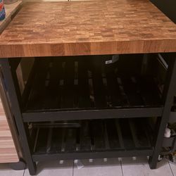 IKEA Butcher Block Island 