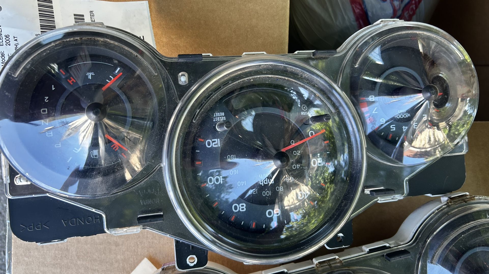 Honda Element 2003 Clusters