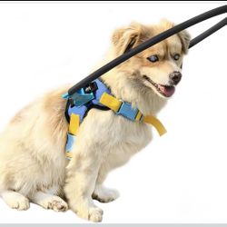 NEW - Blind Dog Halo Harness, Protective Halo Dog Collar for Blind Dogs