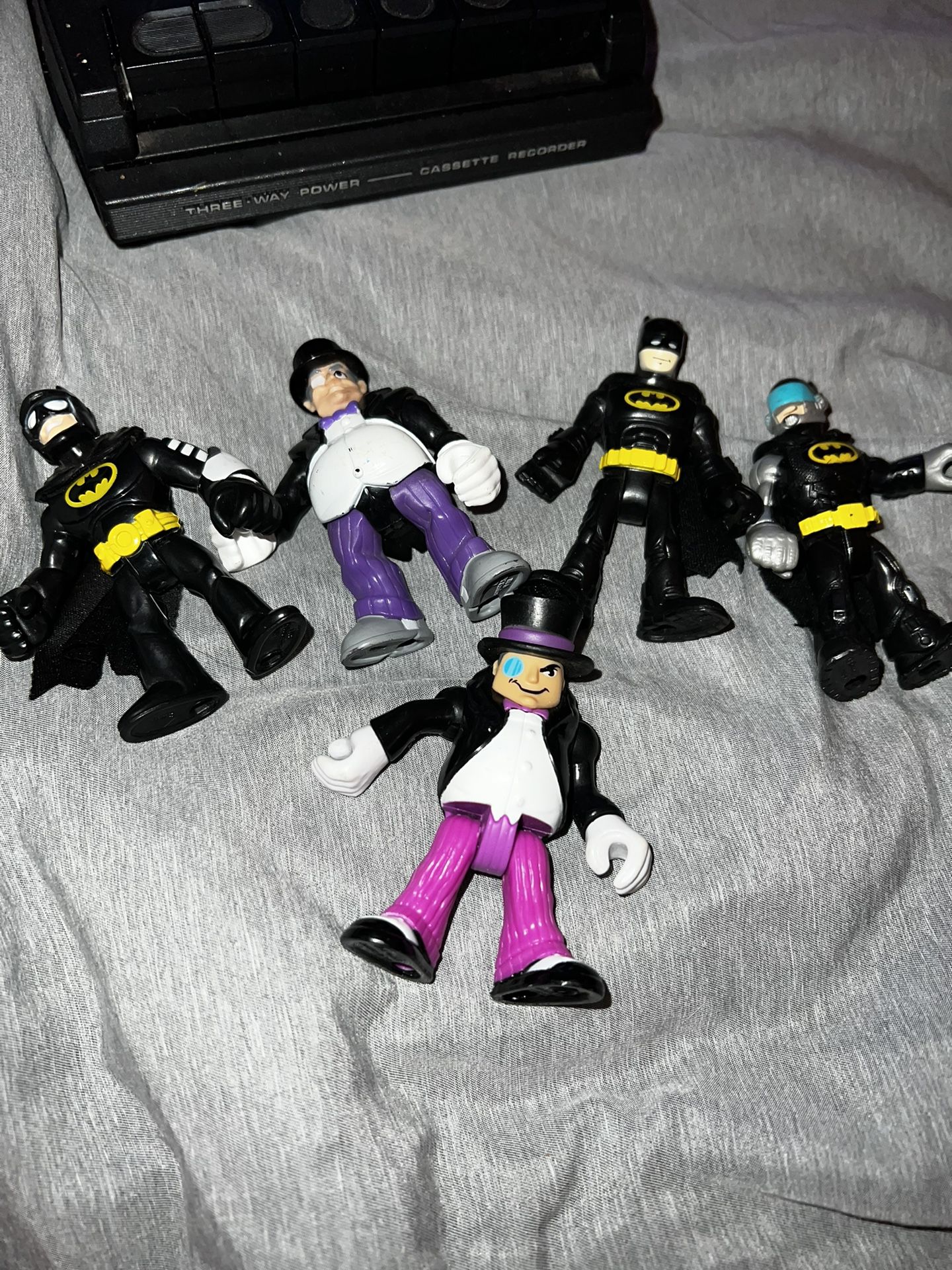 Imaginext DC Super Friends HALL OF JUSTICE League Playset Figures Lot Of Six