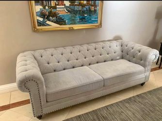Tufted Couch from Living Spaces