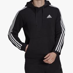 Adidas Men’s Standard Fleece 3-stripes Hoodie