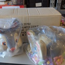 Bambi Thumper Cookie Jar