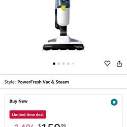 Bissell Powerfresh Vac&steamer