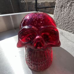 Pink Resin Skull