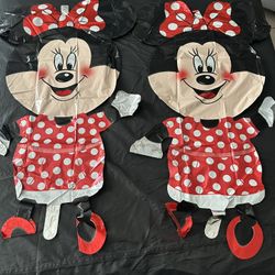 Two Extra Extra Large Minnie Mouse Balloons