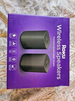 Roku Wireless Speakers (NEW UNOPENED)