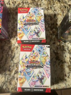 Pokemon prismatic evolution booster bundle