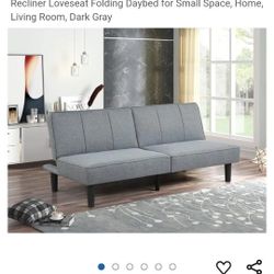 *Brand New* 
*Same Day Delivery Available!*
Mainstay Grey Futon