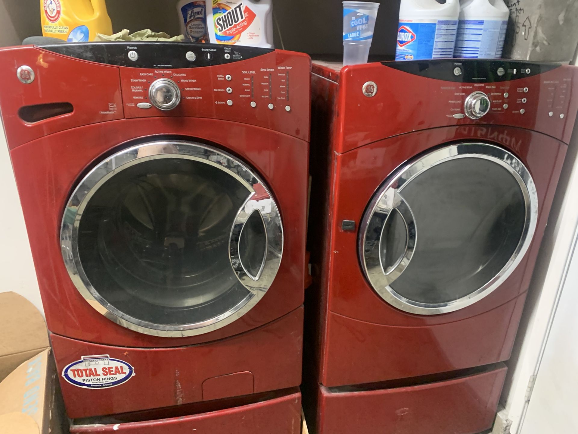GE Front Load Washer & Dryer 