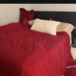 Bed Frame with Dressing Table 