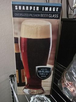 XL Pilsner Beer Glass NIB