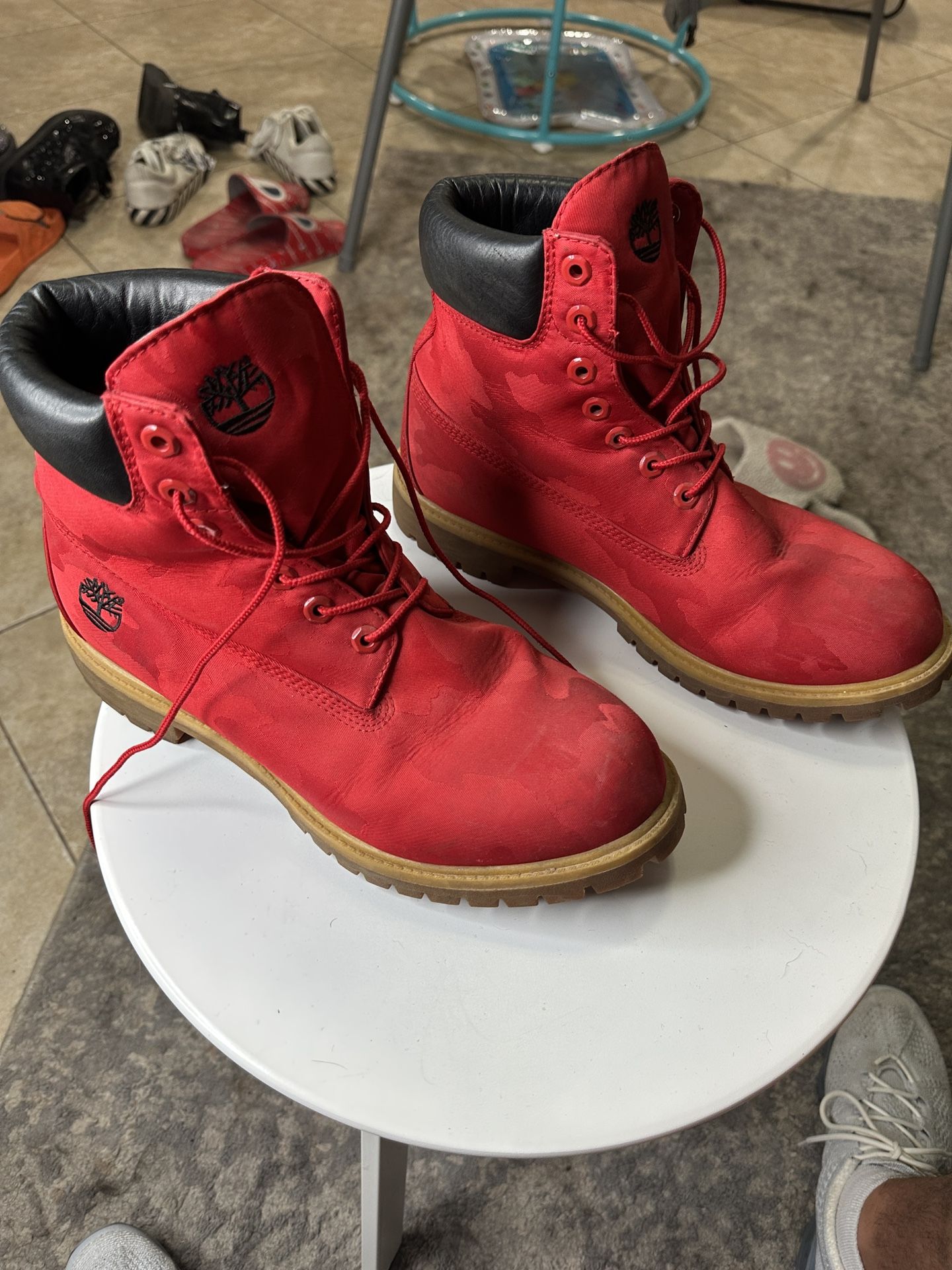 Timberland Red camo Valentine