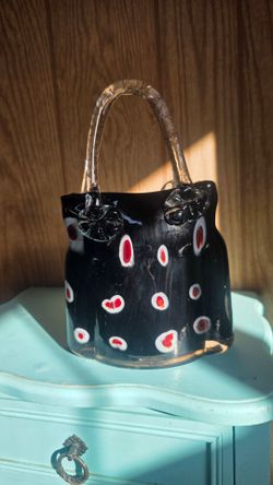 Glass purse