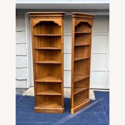 Ethan Allen Vintage Bookshelves