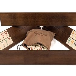 Helena Wood Art Wooden Rummy Game