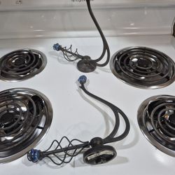 Wrought Iron Plant Hangers. 