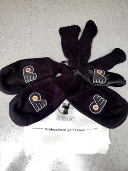 Philadelphia Flyers Hockey Golf Club Head Covers 