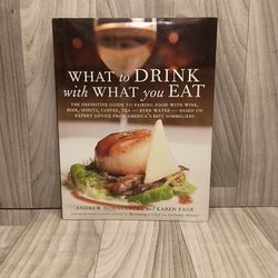 What to Drink with What You Eat Cookbook Pairing Food w/ Wine Recipes 