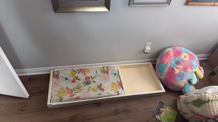 Restoration hardware Changing table topper