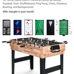 10 In 1 Game Table 