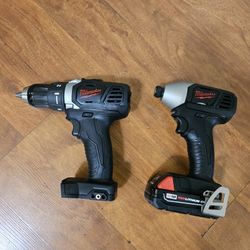 Milwaukee
M18 Drill Driver/Impact Driver Combo Kit 