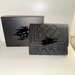 Black Leather Wallet