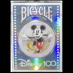 Bicycle Disney 100 Years - Holographic Deck Playing Cards - New Sealed 
