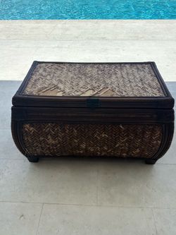 Wicker Chest
