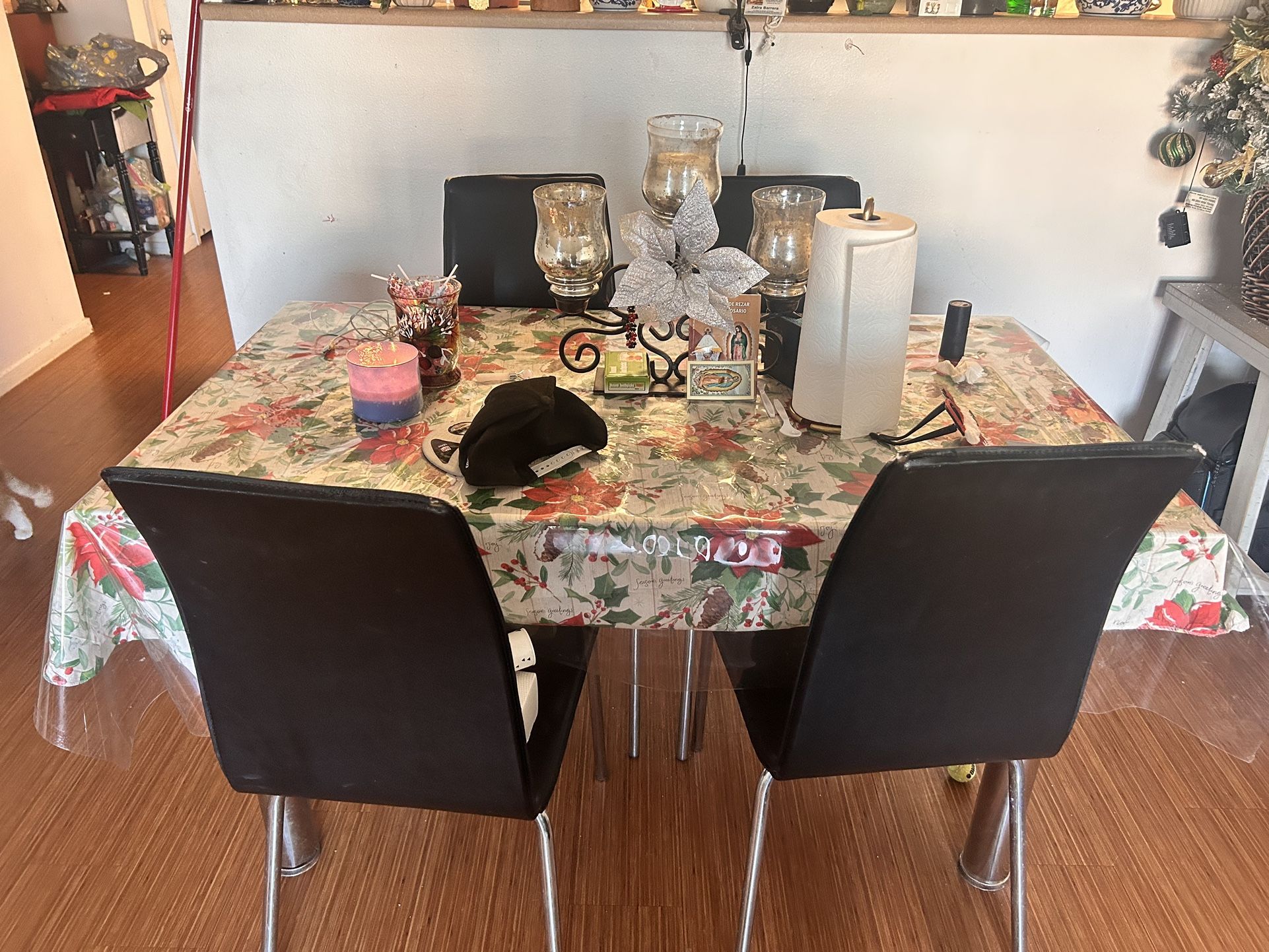 Glass Kitchen Table No Chairs