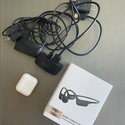 Used AirPods, New Underwater Headphones And Roku receivers 
