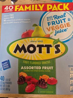 Motts fruit snacks