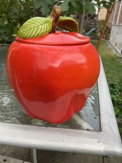 Apple Cookie Jar