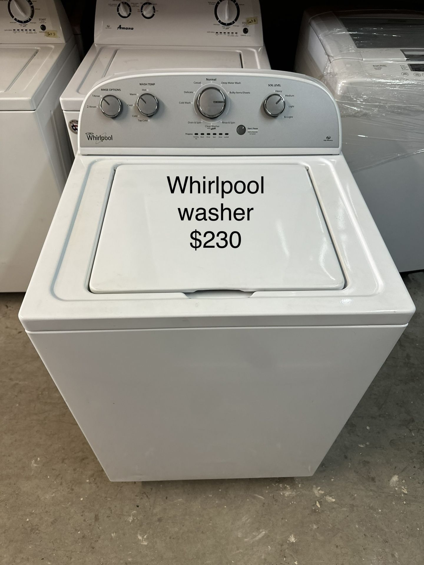 Whirlpool Washer 