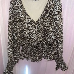 Leopard print Blouse 